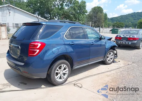 2017 Chevrolet Equinox Lt из США, поврежденный, VIN 2GNFLFEK6H6128851